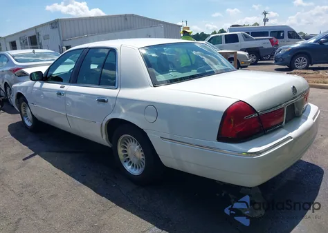 2002 Mercury Grand Marquis Ls из США, поврежденный, VIN 2MEFM75W42X610457